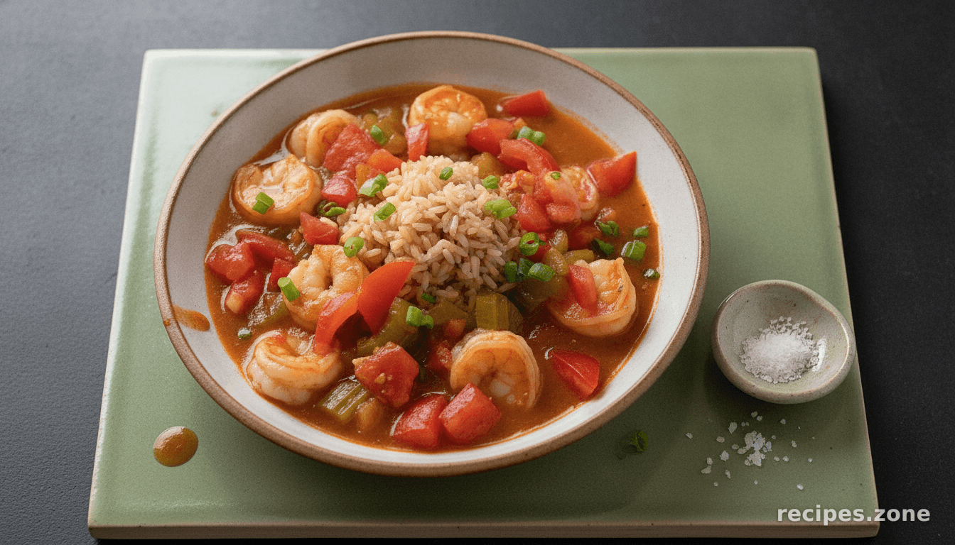 Mardi Gras Shrimp Étouffée