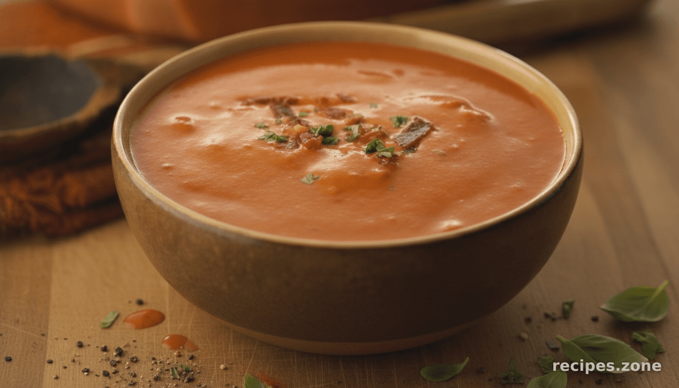 Alouette Sundried Tomato and Basil Bisque