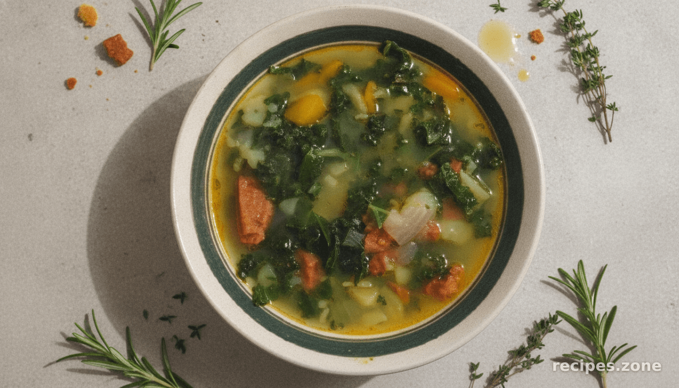Caldo Verde - Portuguese Kale Soup