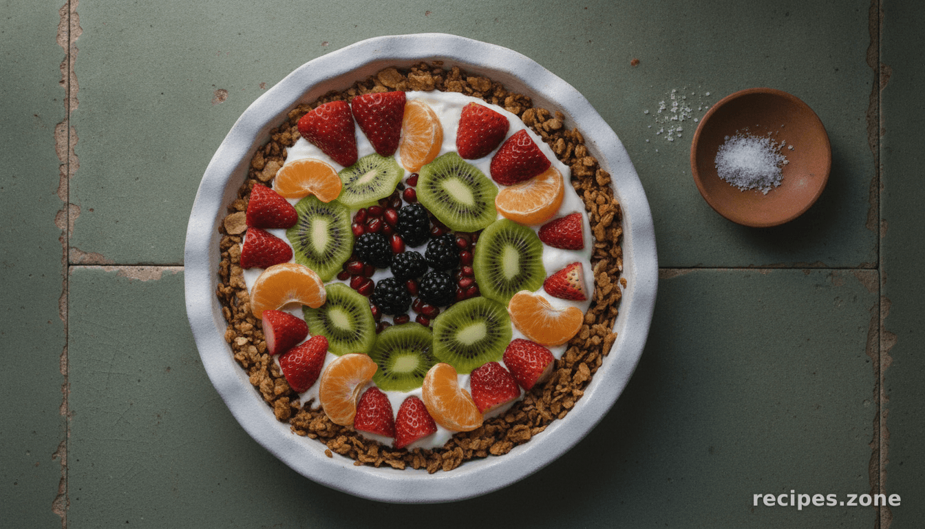 Fruit and Yogurt Parfait Breakfast Tart