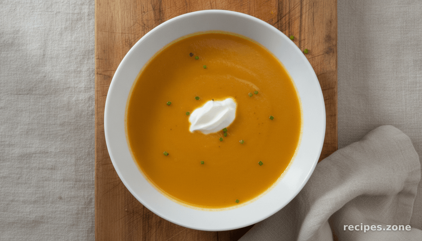 Butternut Squash and Apple Soup