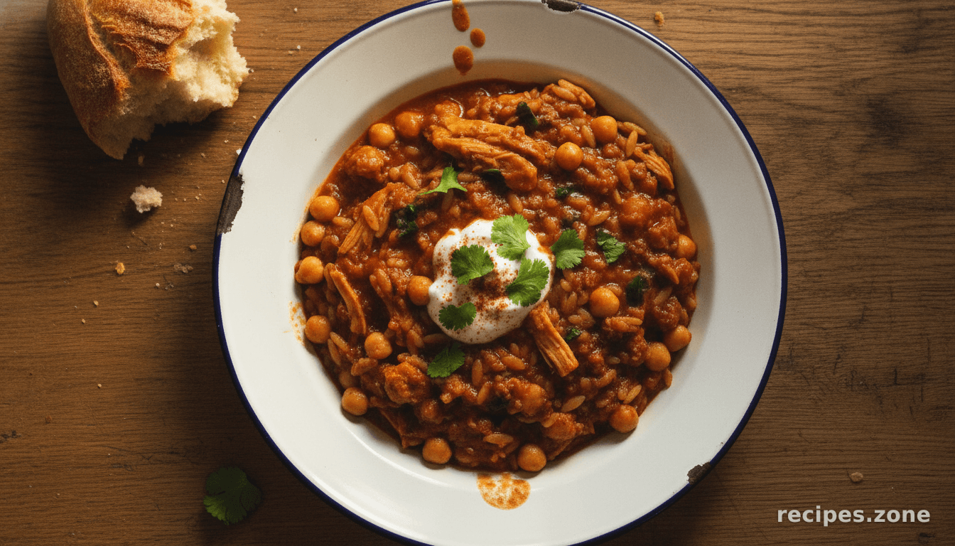 Chicken and Chickpea Chili