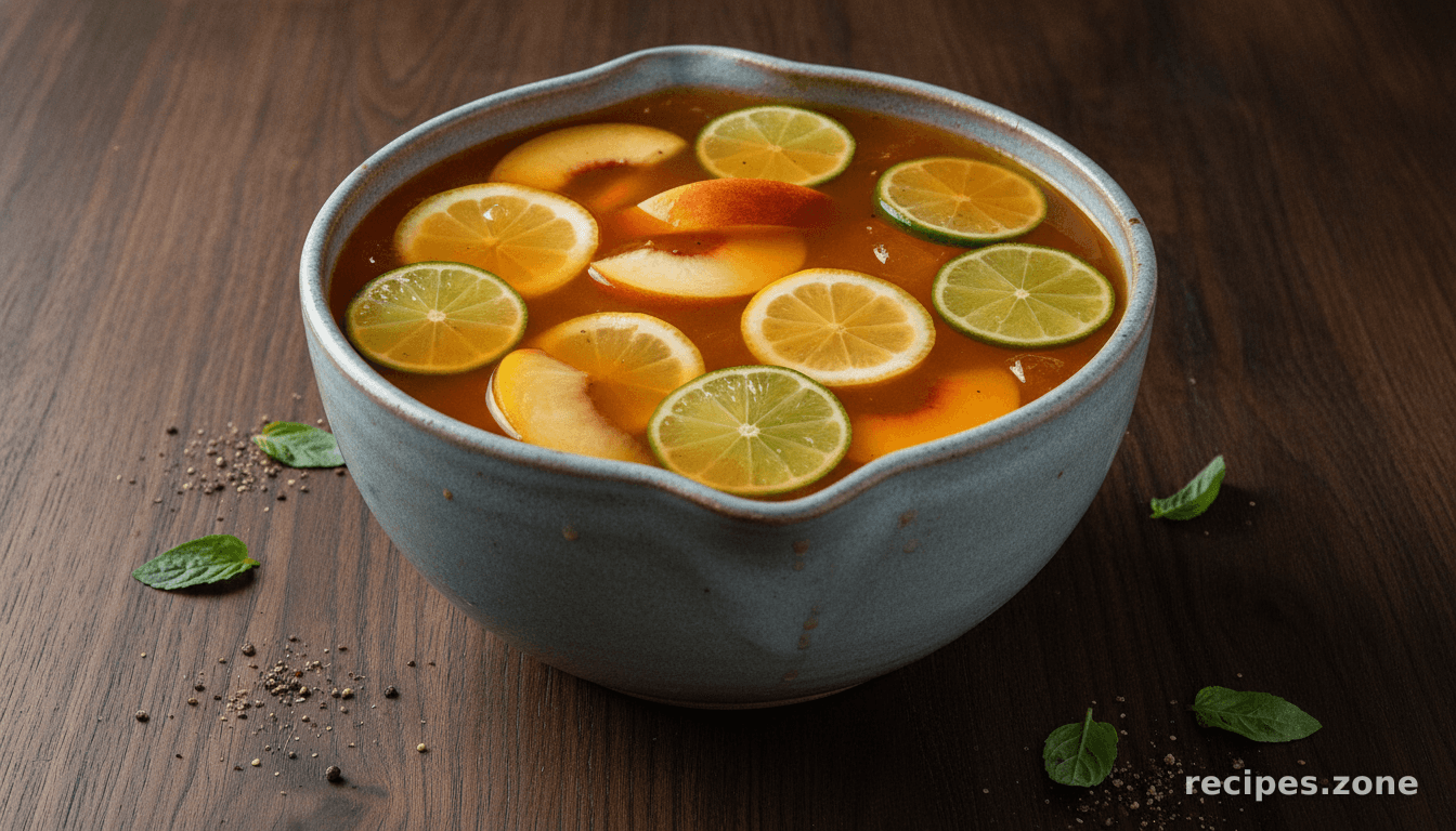 Spiced Peach Punch