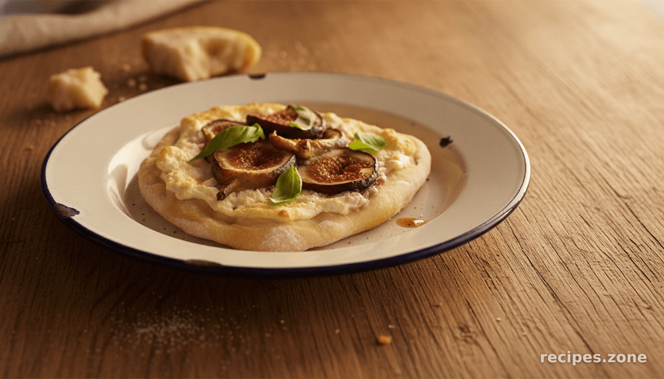Paneer & Fig Pizza