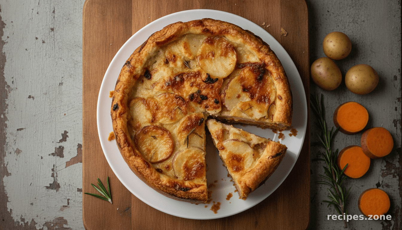 Root Vegetable Rosemary Gratin