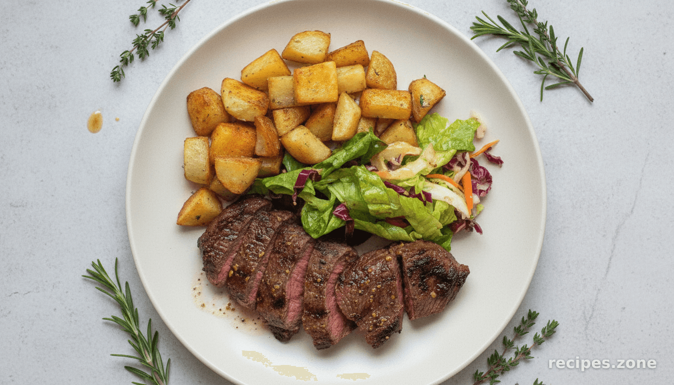 Marinated Flat Iron Steak