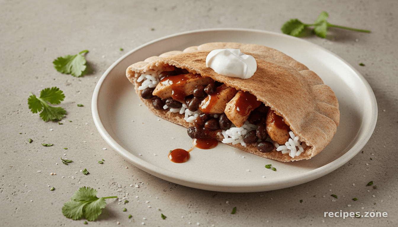 Chicken Pita Fajita
