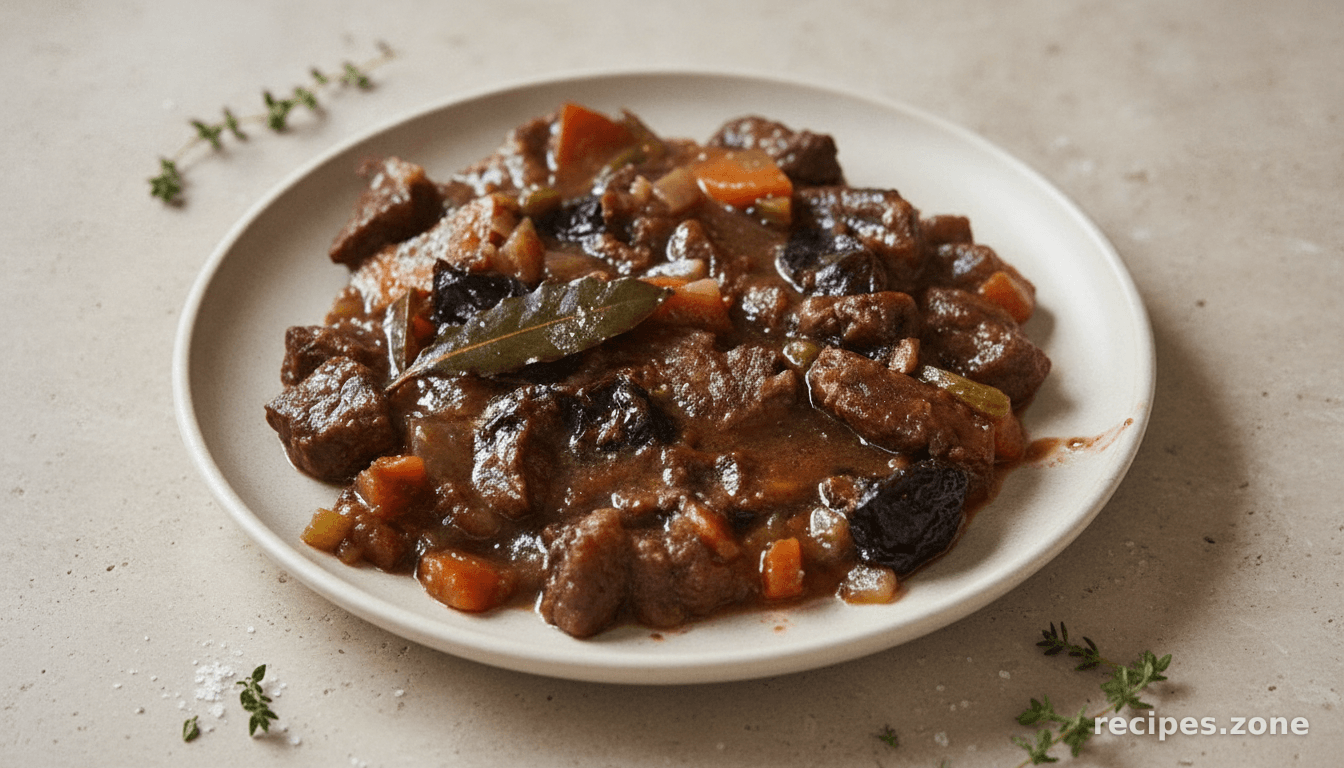 Beef and Prune Casserole