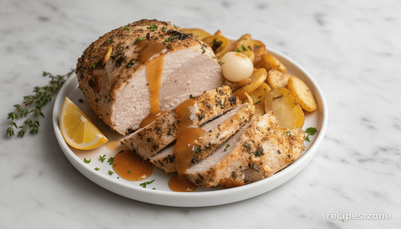 Kosher Apricot Turkey Roast