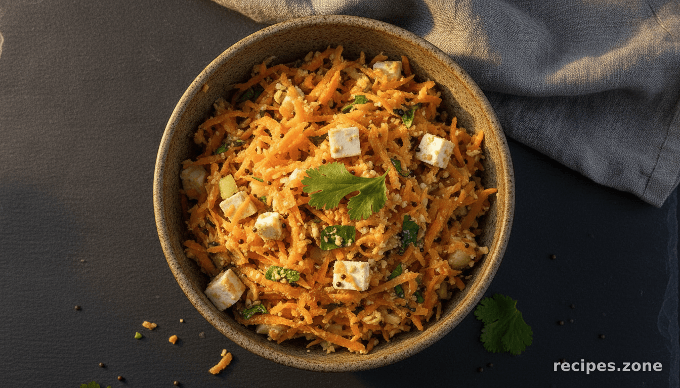 Kosambri (Carrot Salad)
