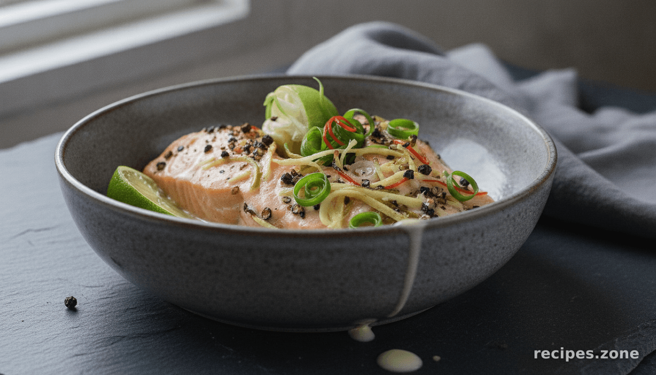Baked Salmon With Lime