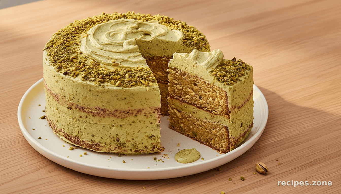 Pistachio cake
