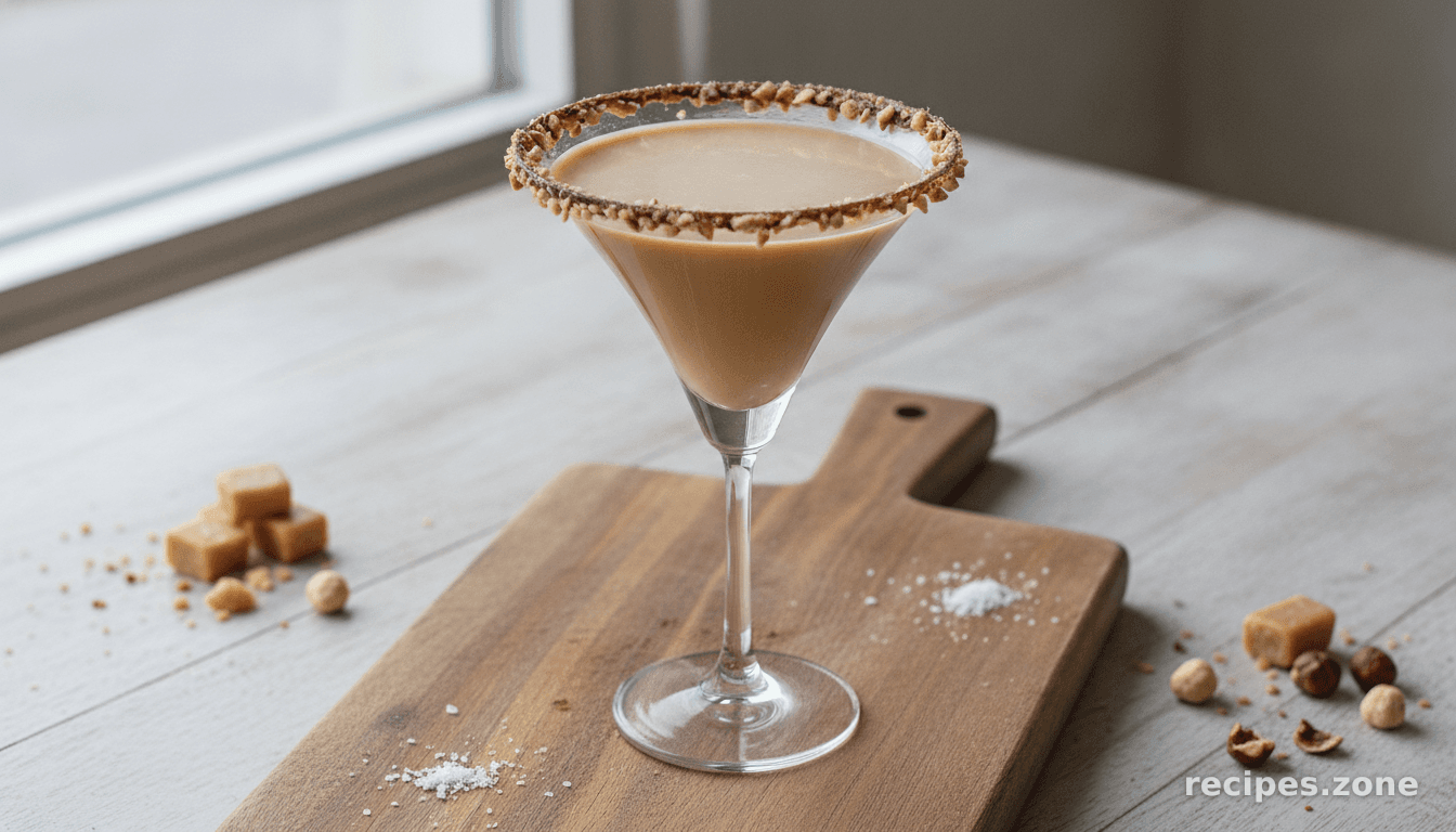 Salted Toffee Martini