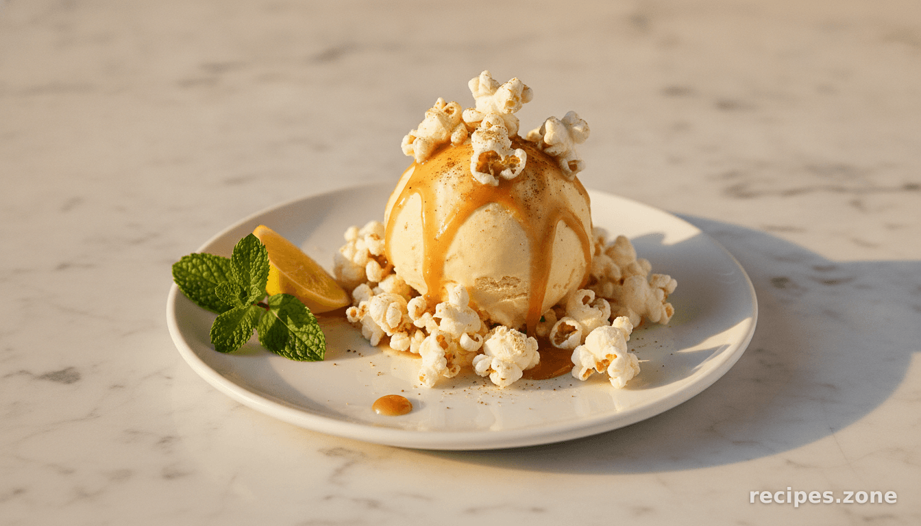 Popcorn Ice Cream