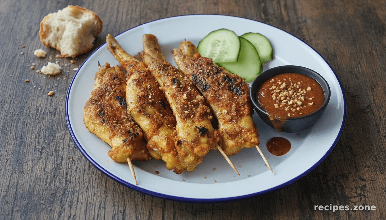 Satay Chicken Wings