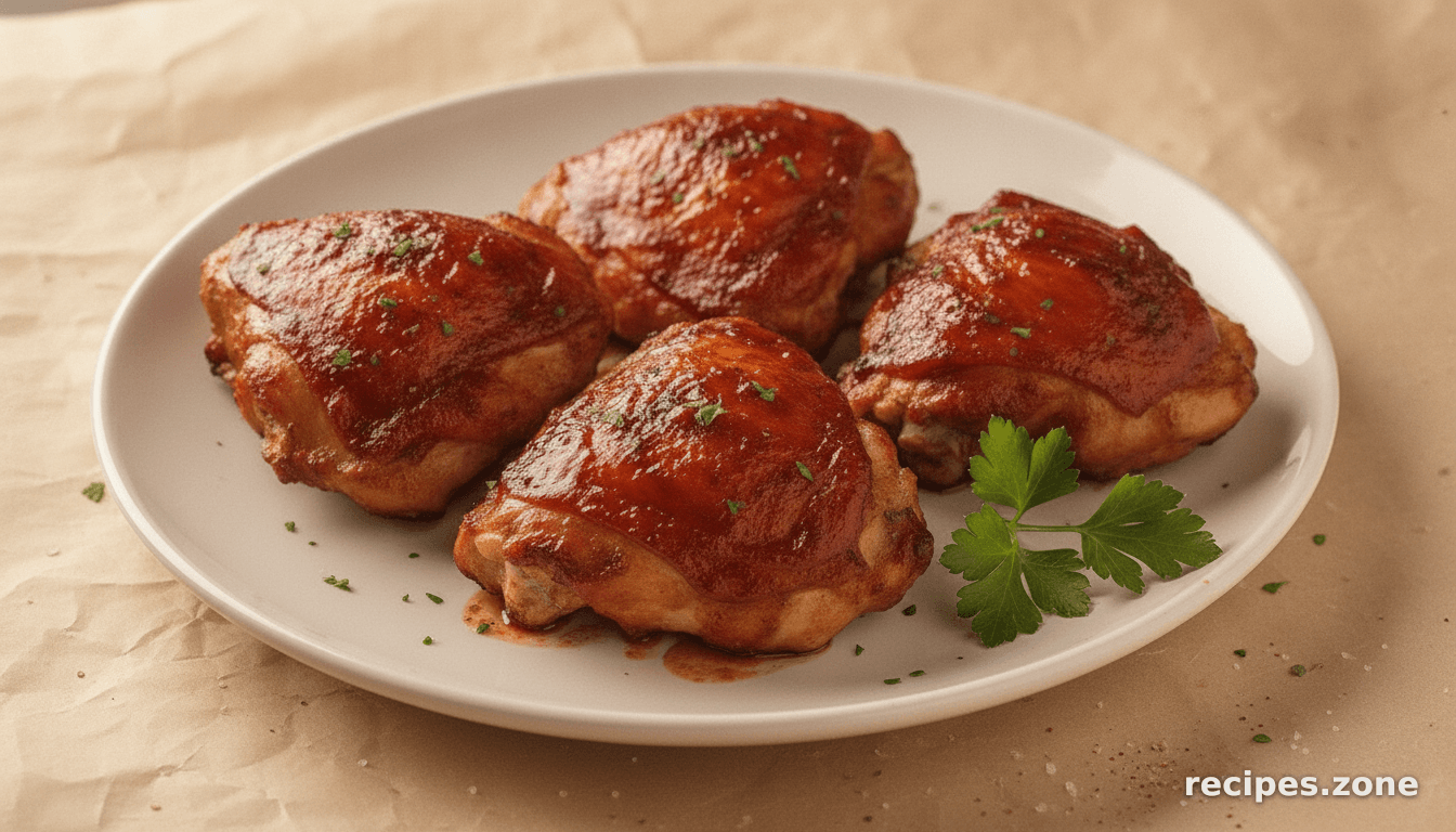 BBQ” Style Chicken Thighs