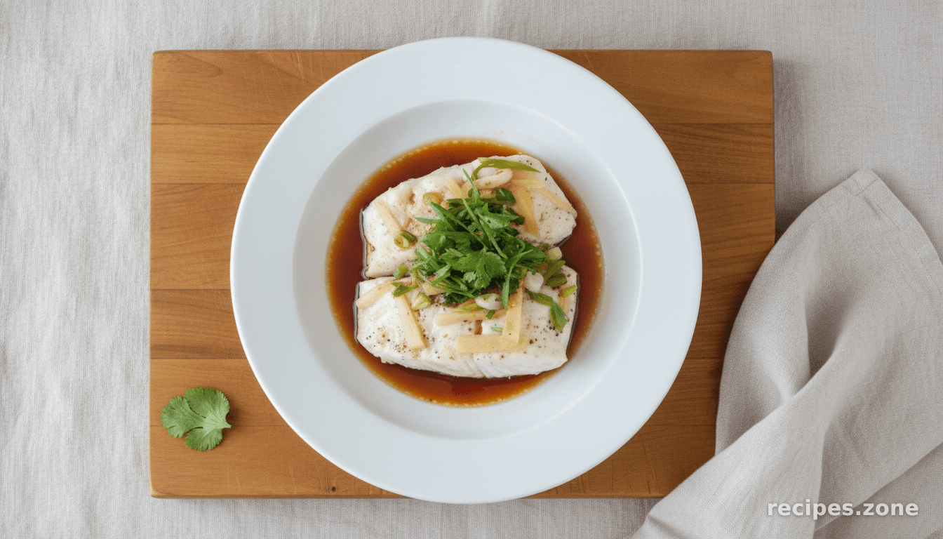 Steamed Halibut