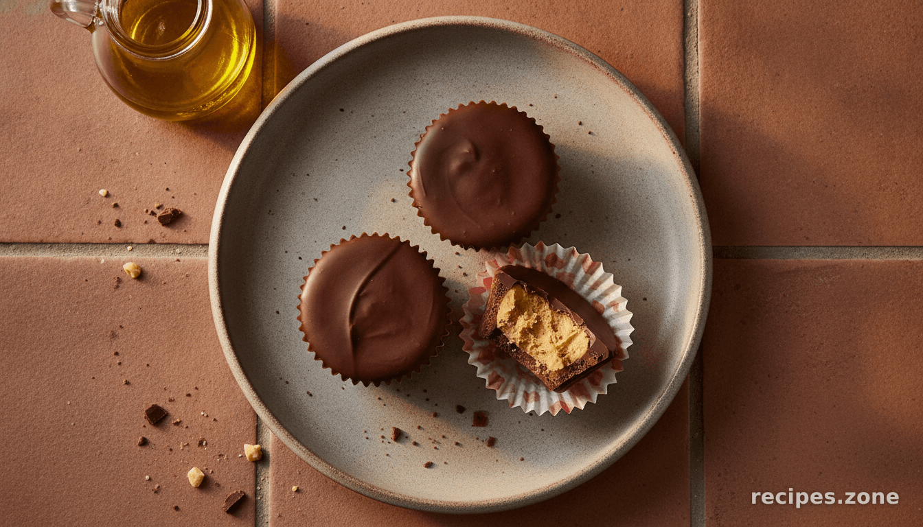 Home Made Ghirardelli Chocolate Peanut Butter Cups