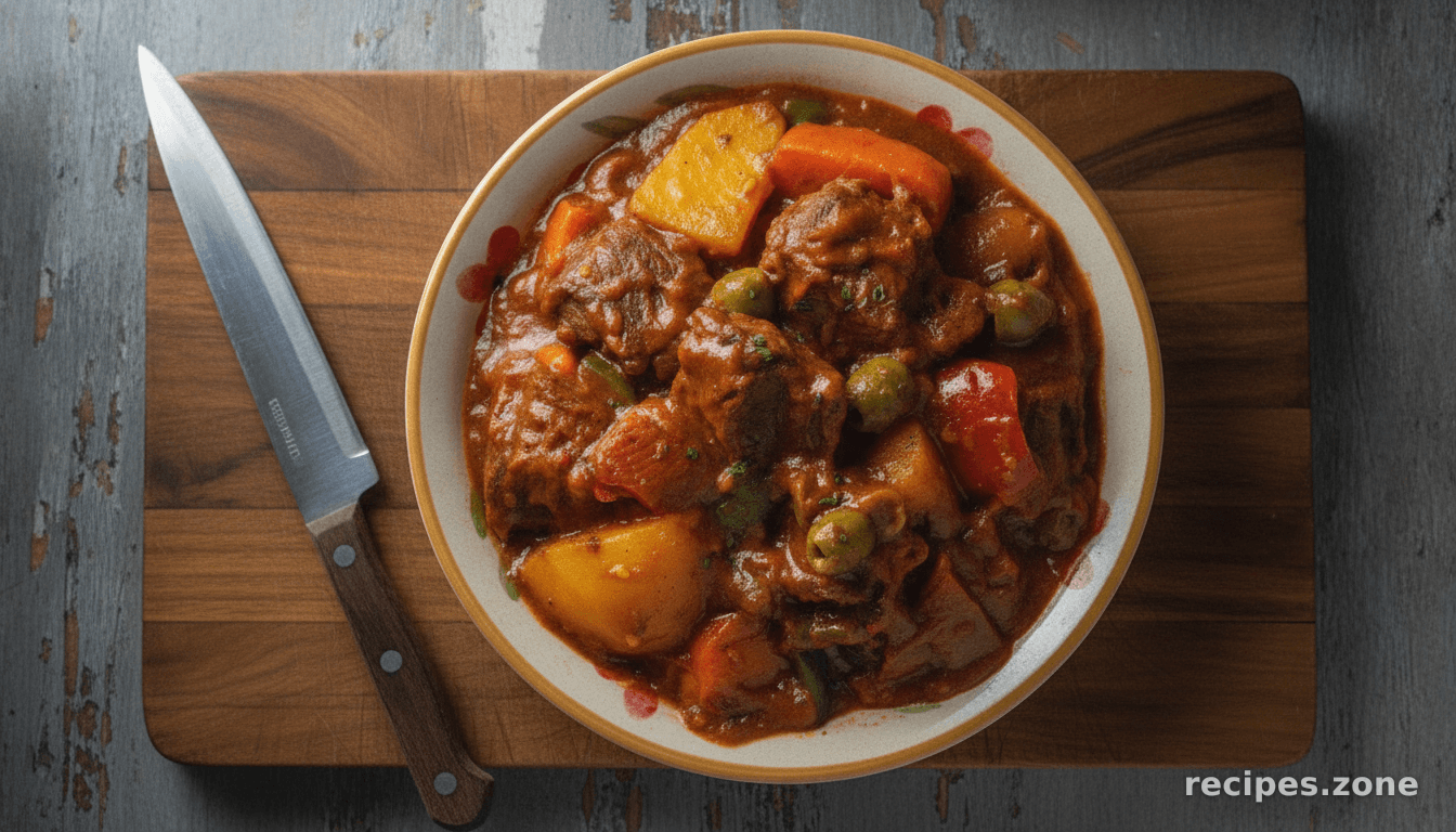 Beef Caldereta
