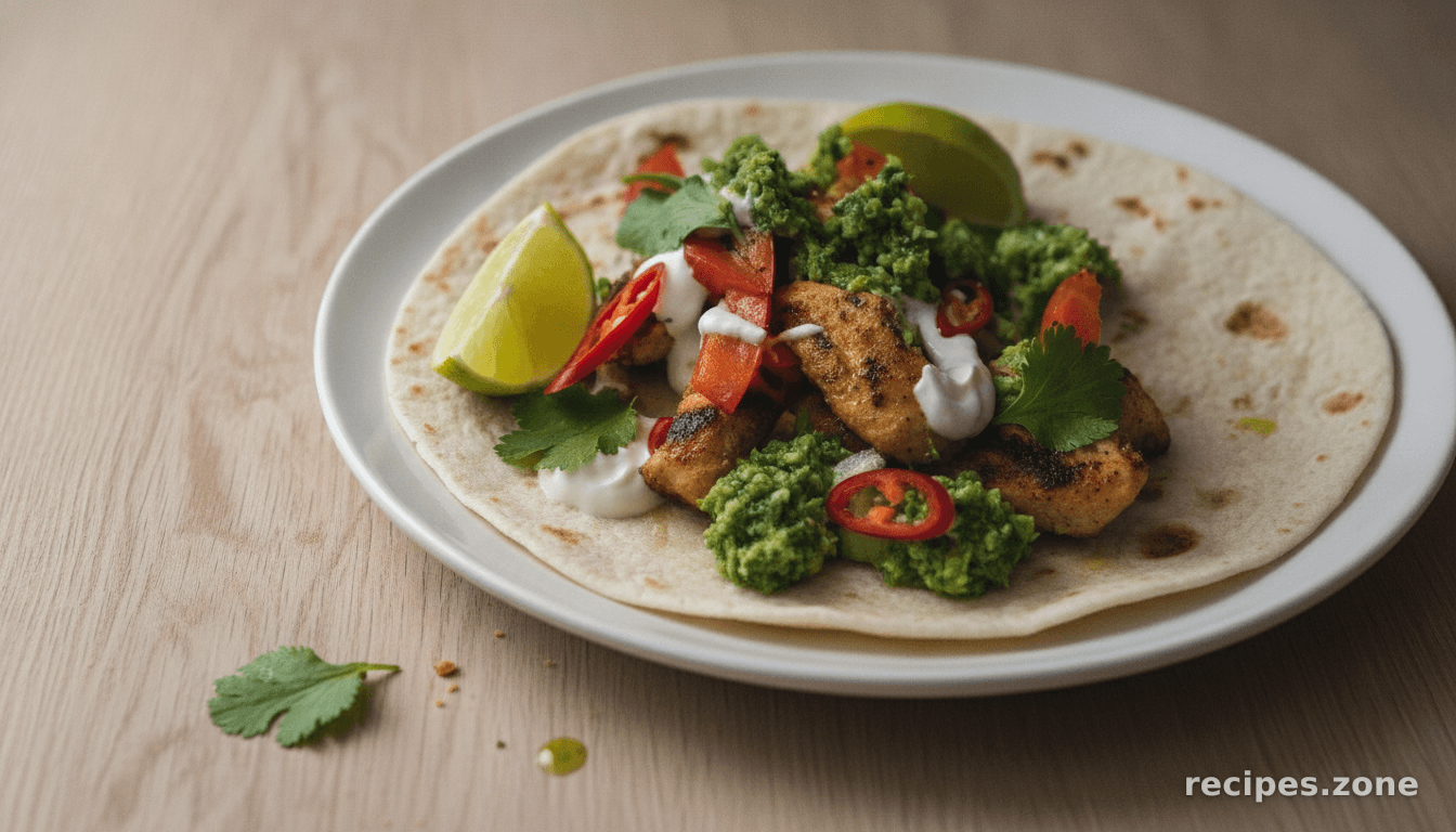 Spicy Chicken with Salsa Verde