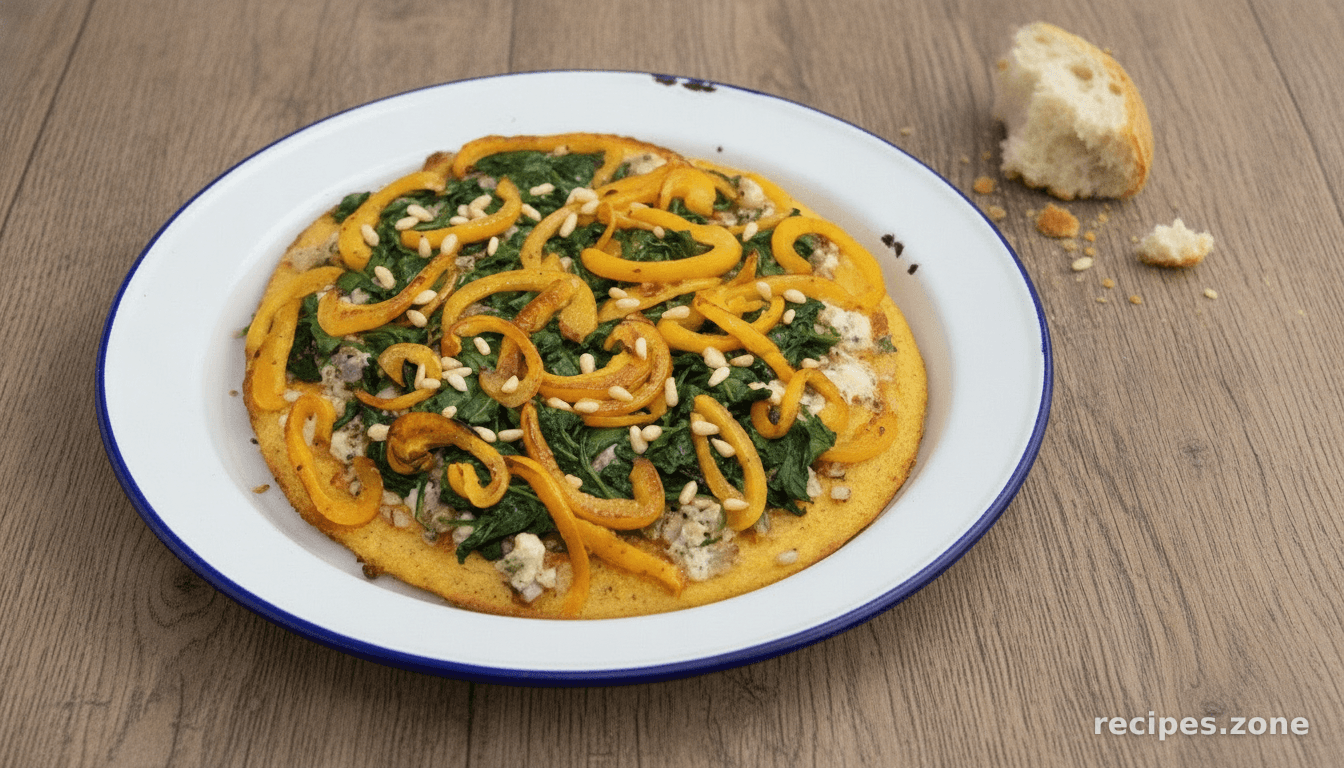 Polenta Pie With Italian Toppings
