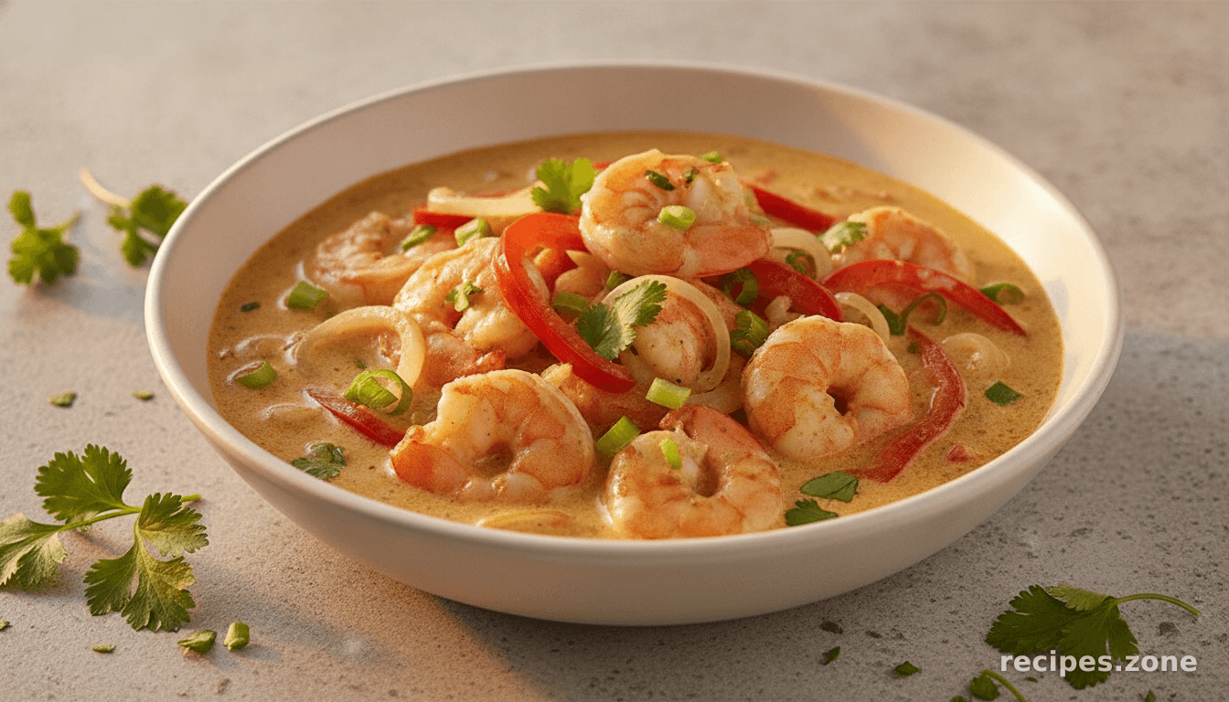 Bahia-style Moqueca prawn stew