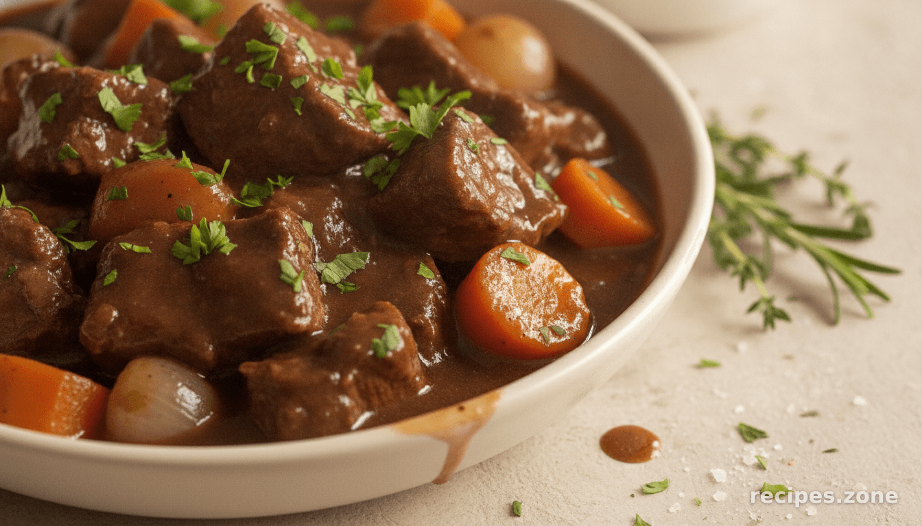 Classic Boeuf Bourguignon