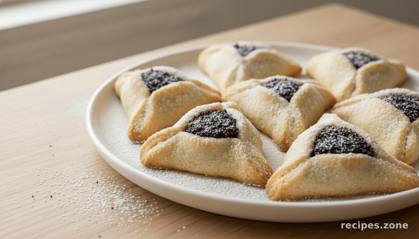 Purim Poppy Seed Hamentaschen