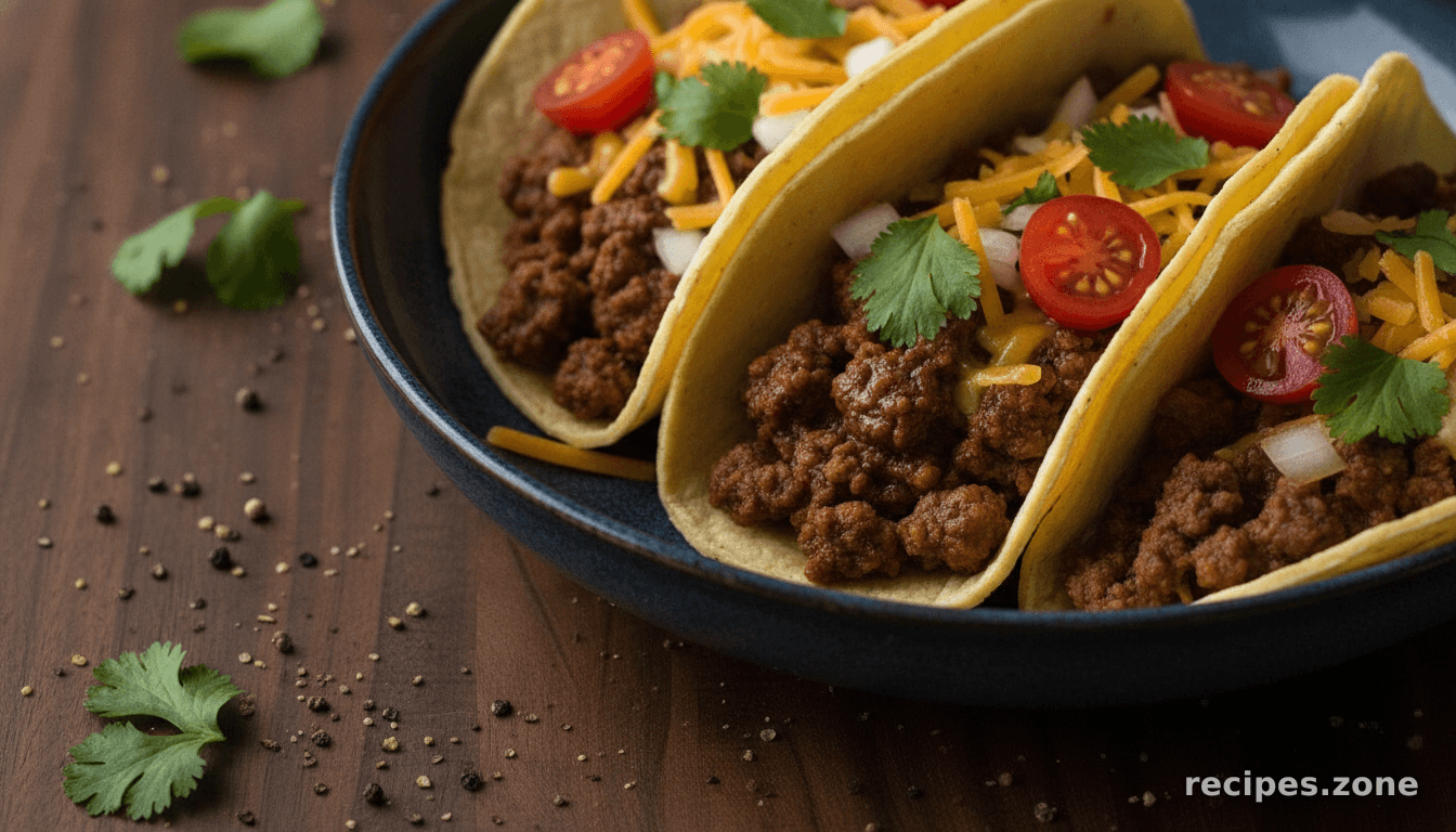 Ground Beef Street Tacos