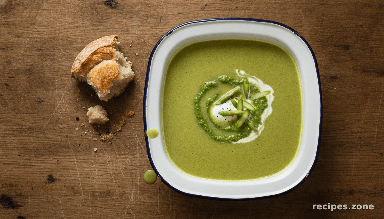Delish Cream of Asparagus Soup