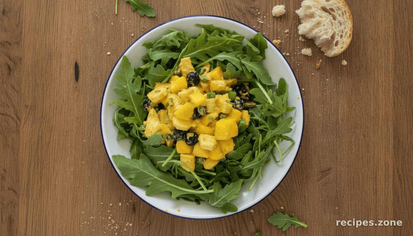 Paleo Mango Coconut Curried Chicken Salad