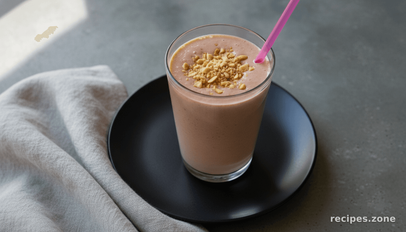 Peanut Butter and Jelly Smoothie