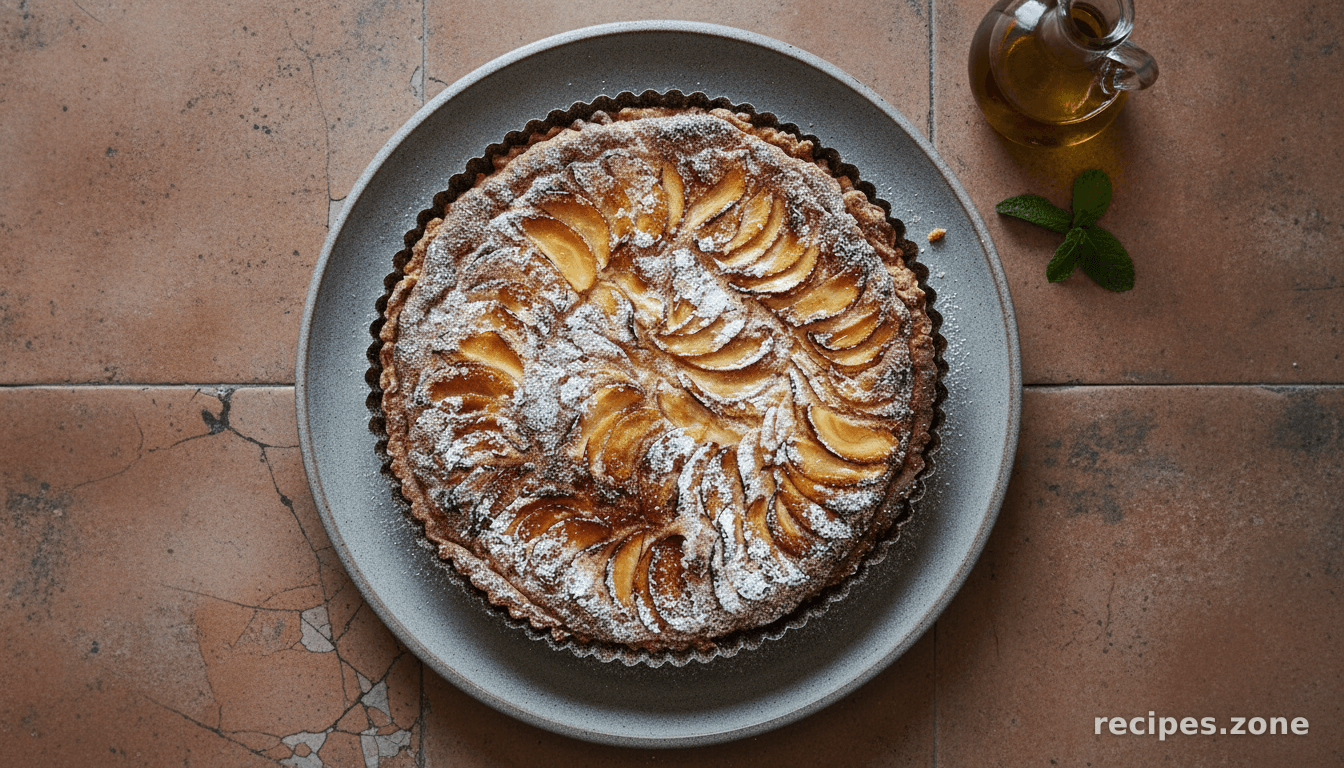 Apple Frangipan Tart