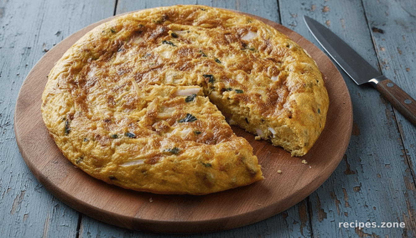 Salt cod tortilla
