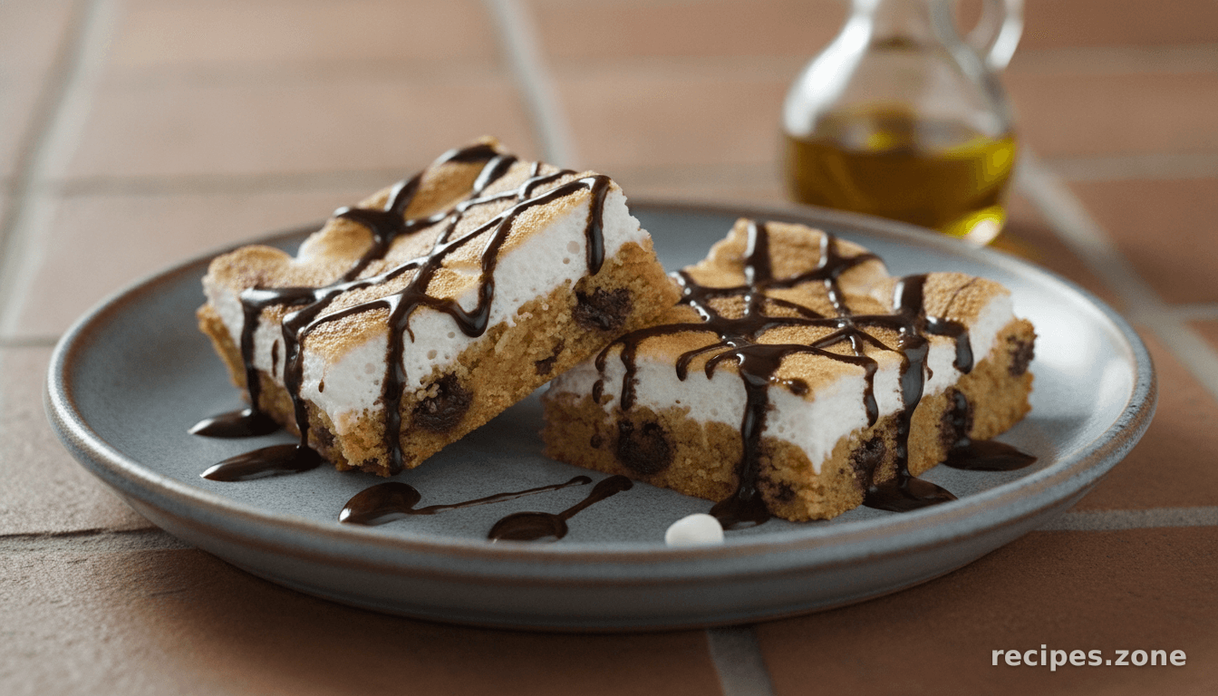 Chocolate Chip Peanut Butter Mallow Dessert Bars