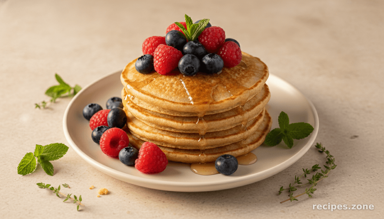 Coconut Cassava Pancakes