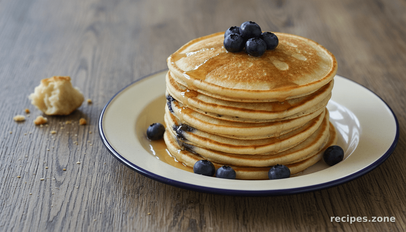 Fresh Blueberry Pancakes