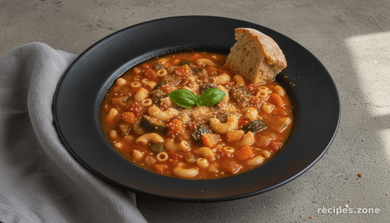 Vegetable Minestrone Soup