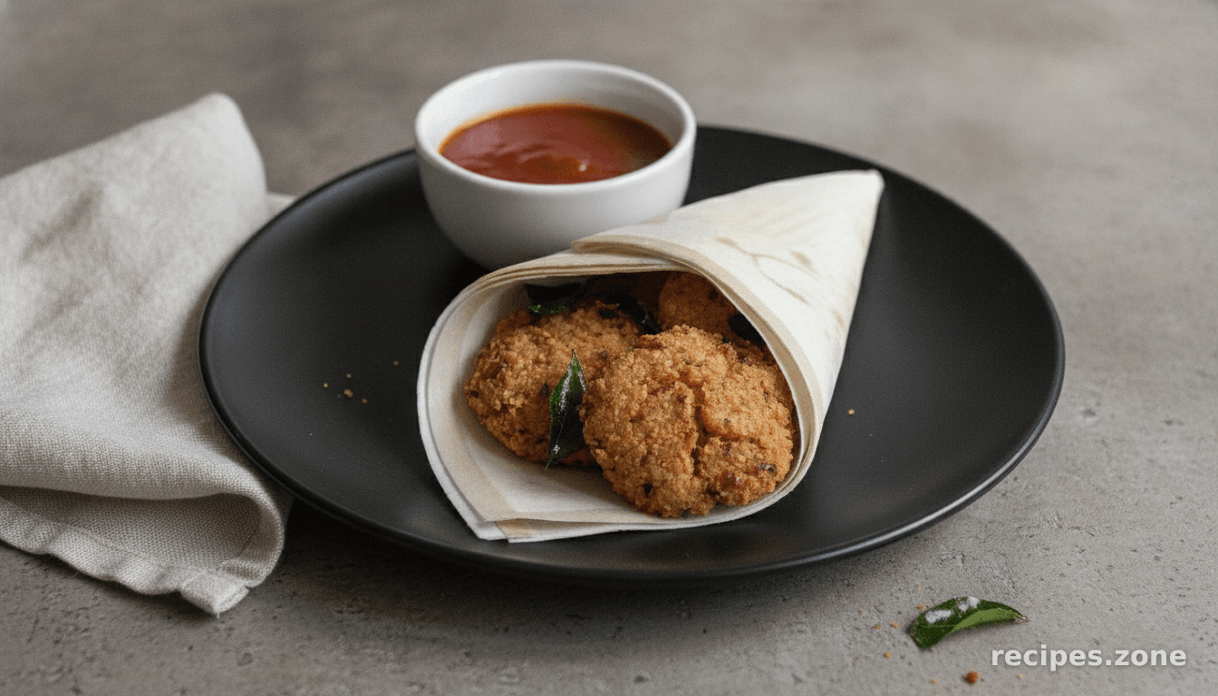 Lentil Fritters (Parippu Vada)