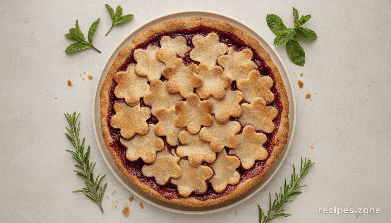 Cherry-Berry Pie With Agave Nectar All-Butter Crust
