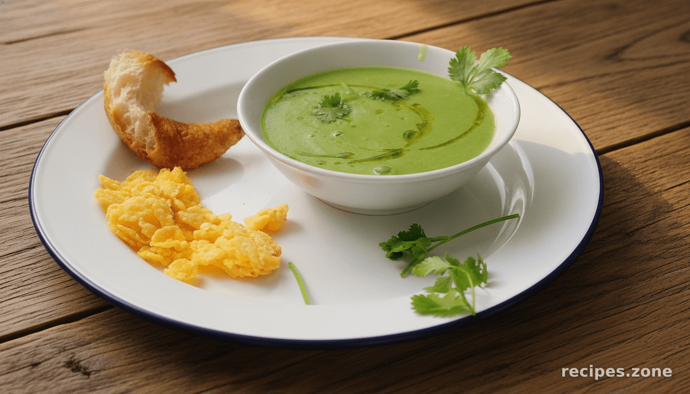 Asian Green Pea Soup