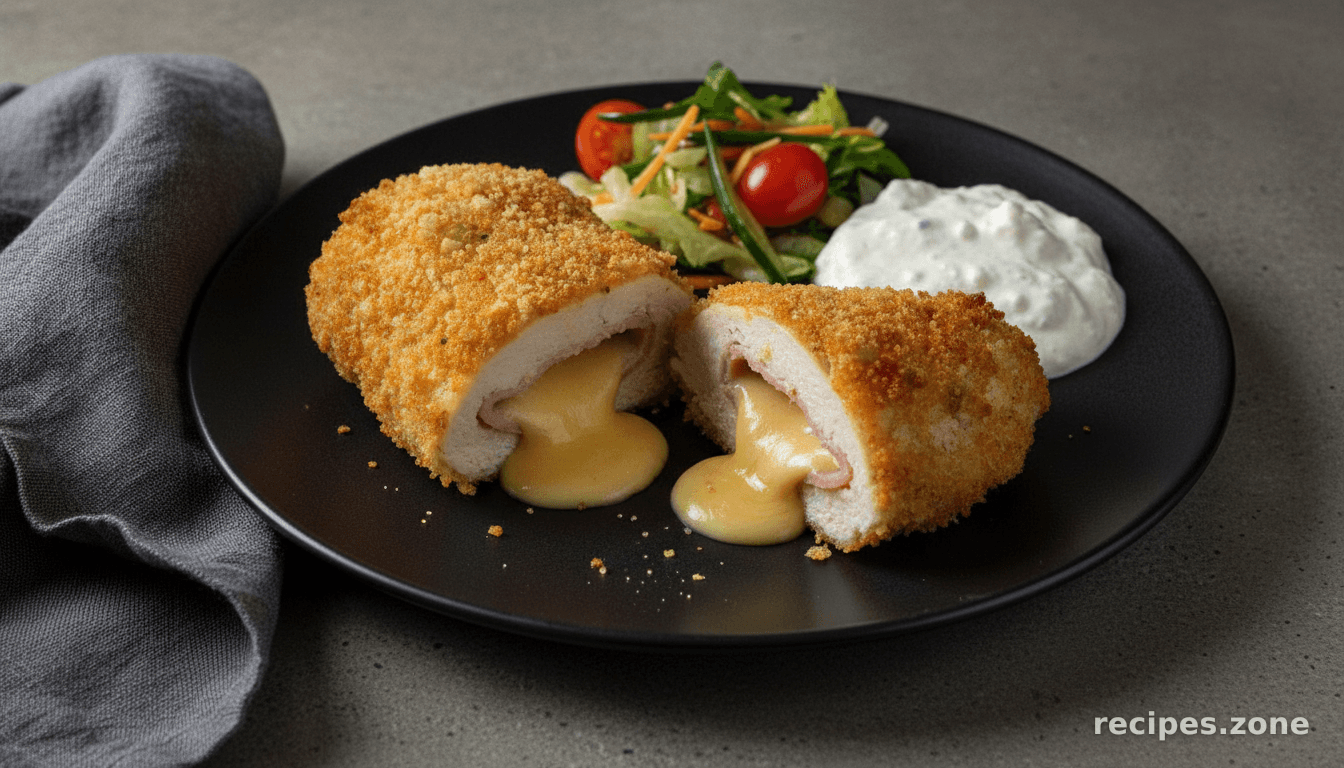 Baked Chicken Cordon Bleu
