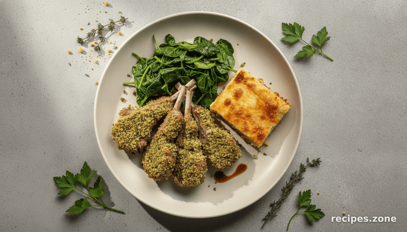Rack of Lamb With Parsley