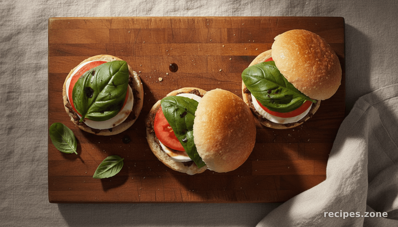 Italian Caprese Sliders