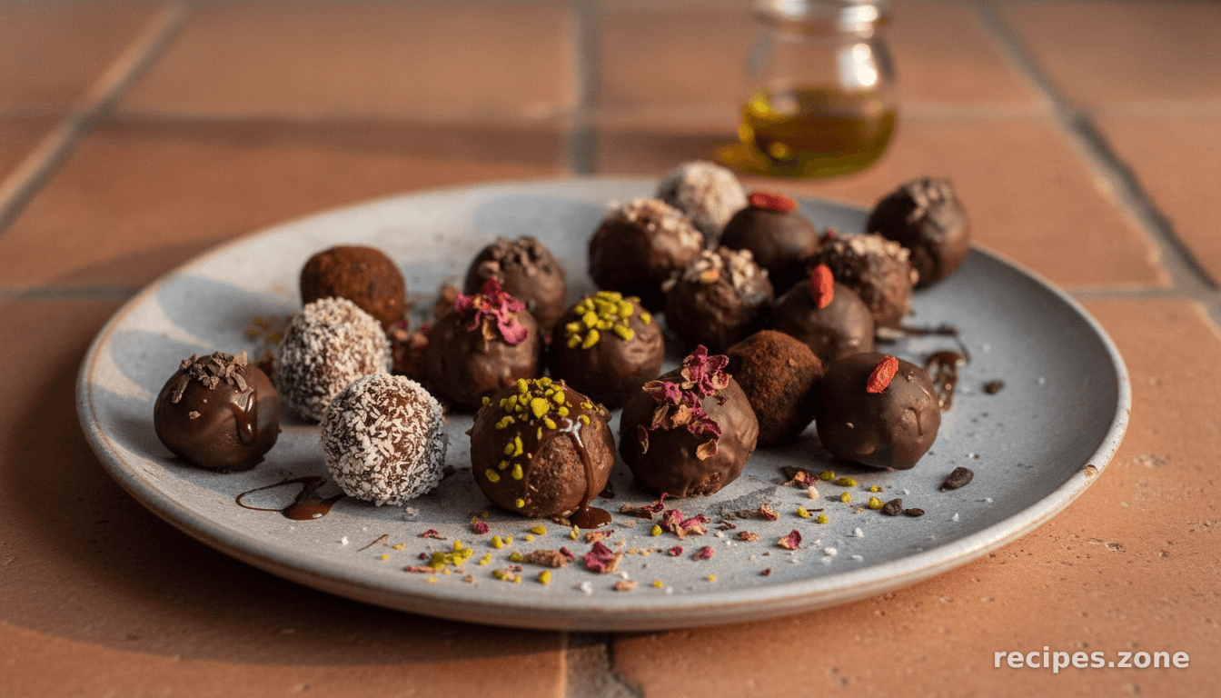 Chocolate Orange Bliss Balls