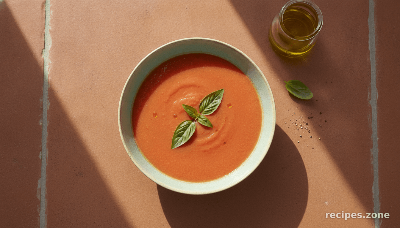 Try This at Home - Tomato Gazpacho to Cool Off During the Dog Days of Summer