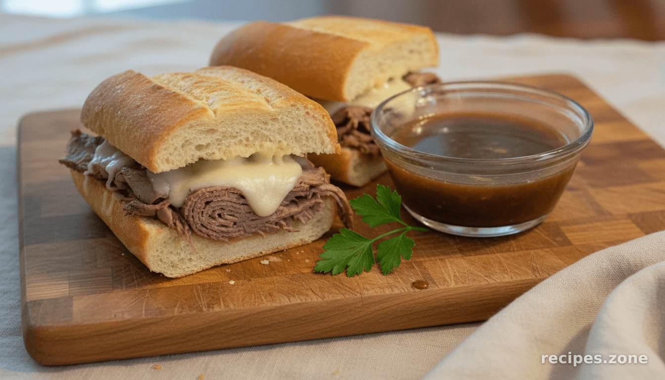 French Dips With Au Jus