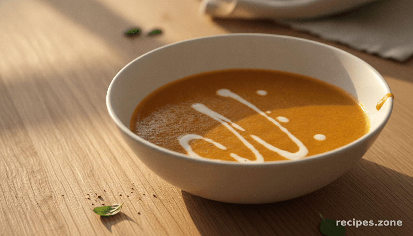 Spiced Squash Bisque