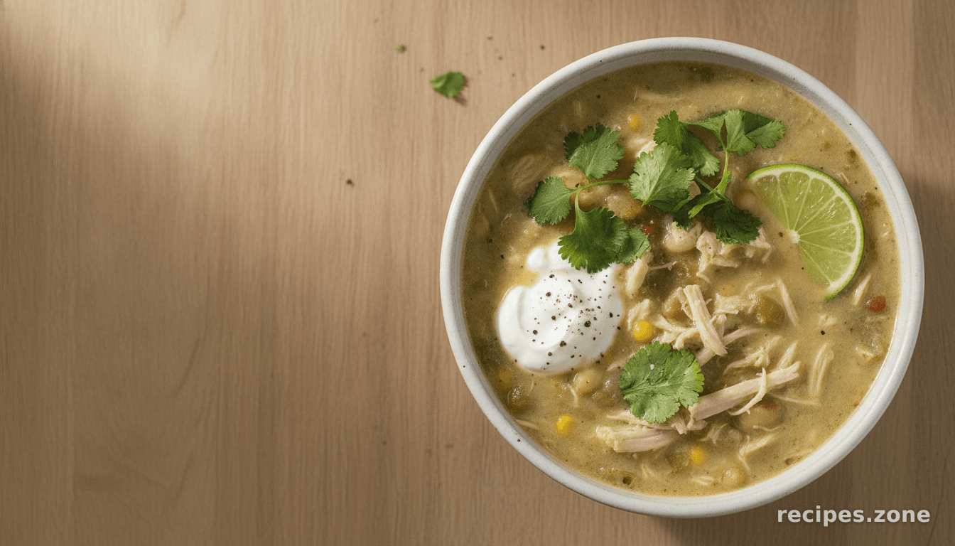 Crock Pot White Chicken Chili