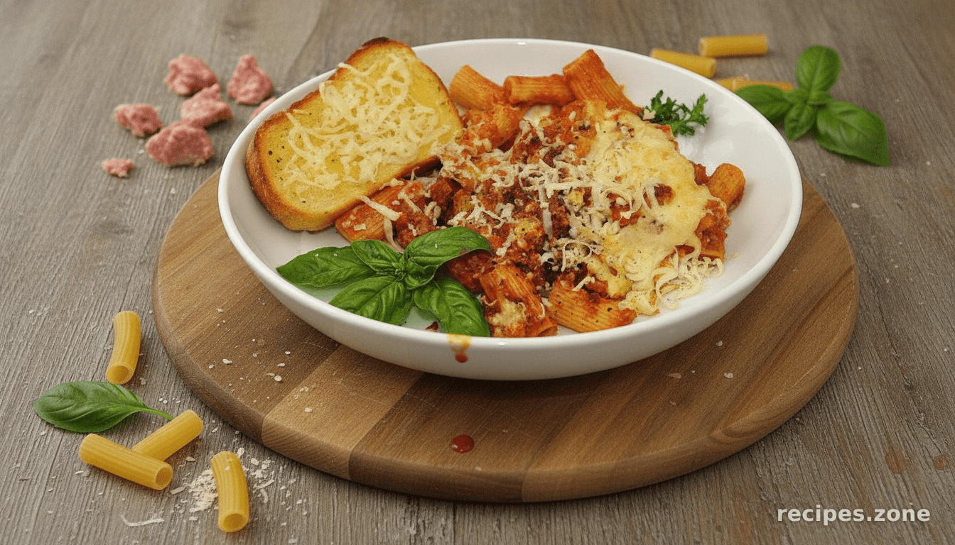 Baked Rigatoni With Sausage